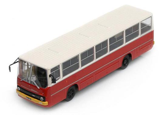 DEA 1:72 Scale Red Diecast Ikarus 260 City Bus Model