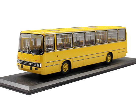 1:43 Scale Yellow Diecast Ikarus 260 City Bus Model