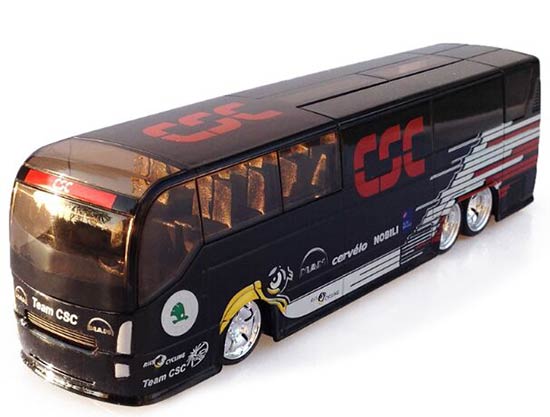 1:50 Scale Black Denmark CSC Diecast Coach Bus Model