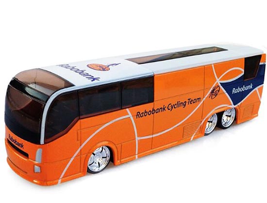 Orange 1:50 Scale Netherlands Rabobank Diecast Coach Bus Model