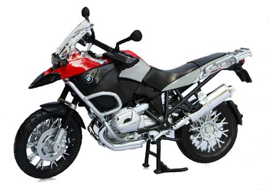Yellow / Red 1:12 Scale MaiSto BMW R1200GS Motorcycle