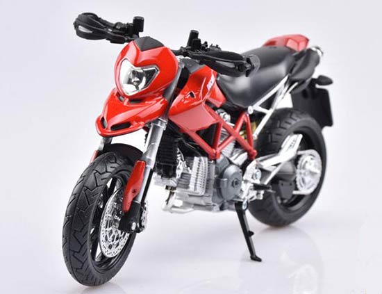 Red / Black / White 1:12 Scale Ducati Hypermotard 2010
