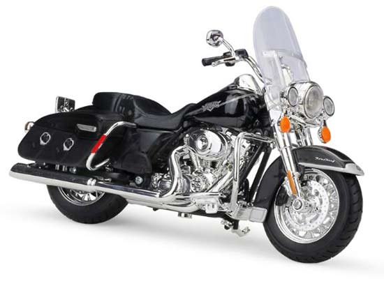 1:12 Black 2013 Harley Davidson FLHRC ROAD KING CLASSIC Model