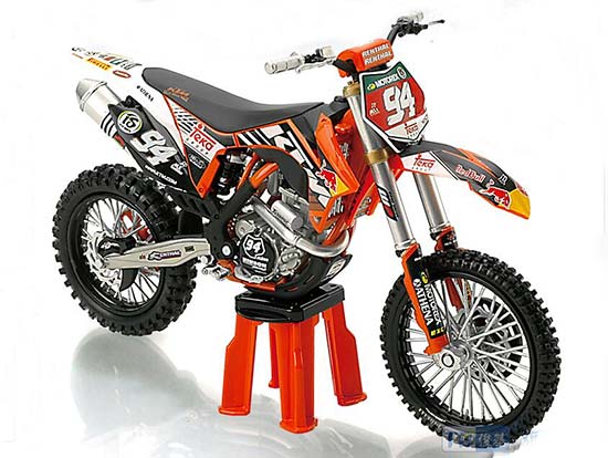 1:12 Scale NO.94 Diecast KTM 250 SX-F Motorcycle Model
