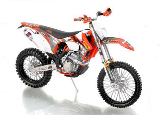 1:12 Scale DHL Diecast KTM EXC-F 2012 Motorcycle Model