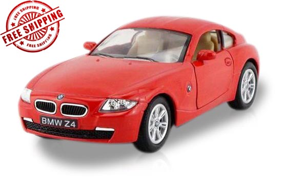 Silver / Blue / Red / Black 1:36 Scale Diecast BMW Z4 Toy