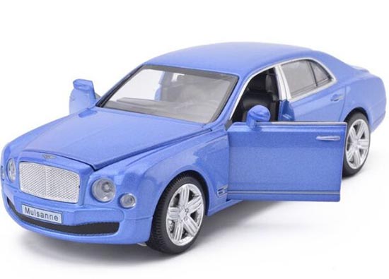 Purple / Blue / White /Golden 1:32 Diecast Bentley Mulsanne Toy