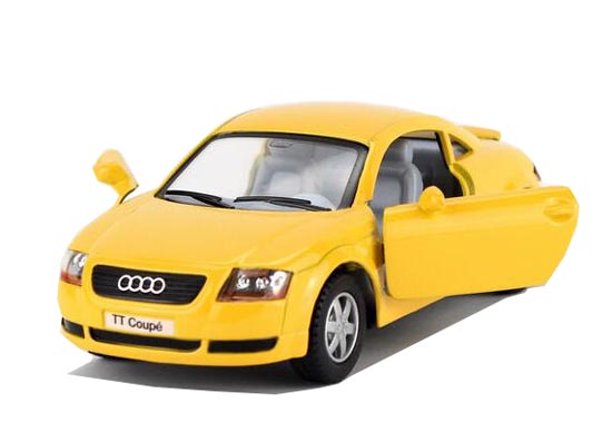 Red / Blue / Yellow / Black Kids 1:32 Diecast Audi TT Coupe Toy