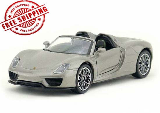 Kids Welly 1:36 Scale Diecast Porsche 918 Spyder Toy
