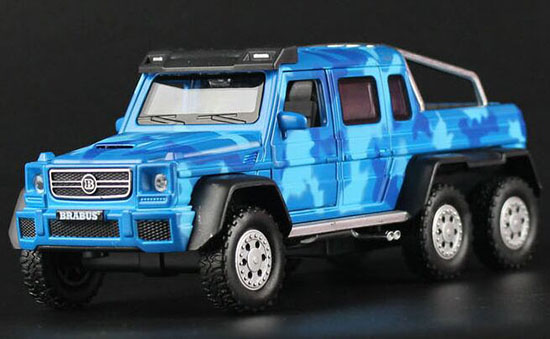 Green / Blue /Yellow 1:32 Scale Diecast Brabus Pickup Truck Toy