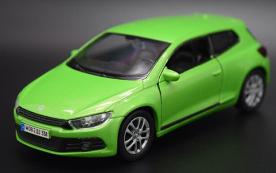 Kids 1:36 Scale Green Welly Diecast VW Scirocco Toy