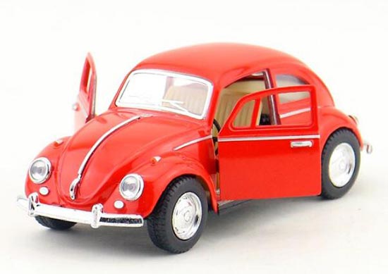 Red / Black /Yellow / Blue 1:32 Kids Diecast 1967 VW Beetle Toy