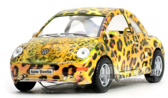 1:32 Kids Red /Black / Yellow / White Diecast VW New Beetle Toy