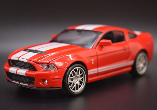 Red / White / Green / Blue 1:32 Diecast Ford Shelby GT500 Toy