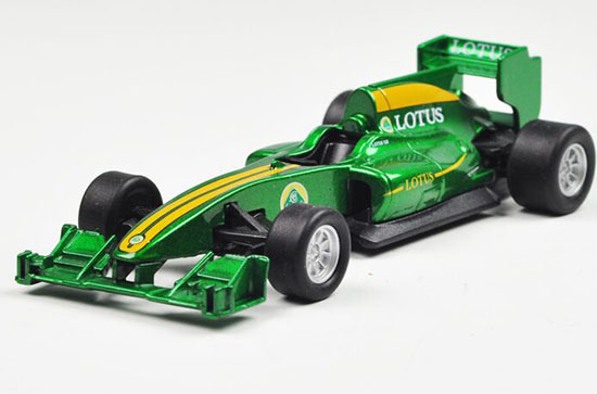 Kids 1:36 Black / Green Welly Diecast Lotus T125 Toy