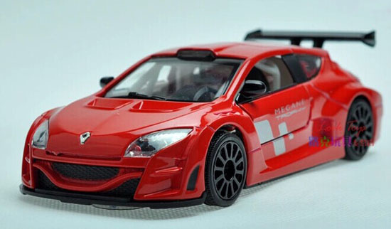 Yellow / Red /White / Blue Kids 1:32 Diecast Renault Megane Toy