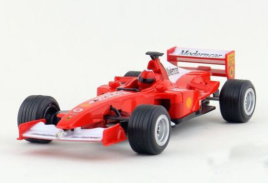 Kids 1:24 Scale Blue / Red Diecast Ferrari F1 Toy