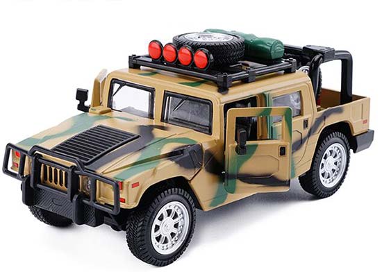 Kids Camouflage Color 1:32 Scale Diecast Hummer Toy