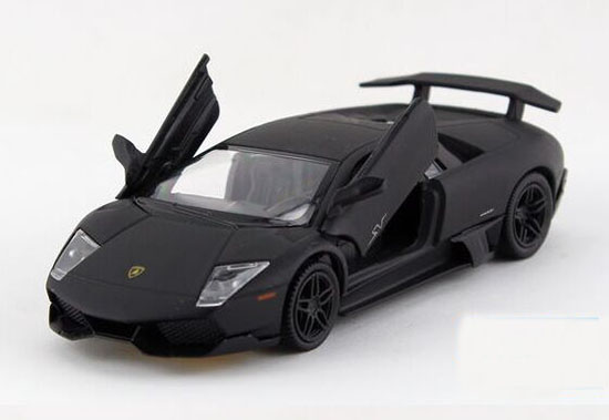 1:36 Kids Black Diecast Lamborghini Murcielago LP670-4 SV Toy