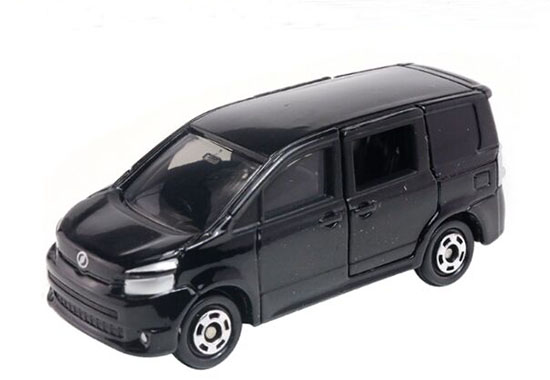 Black 1:67 Scale Kids NO.107 Diecast Toyota Voxy Toy
