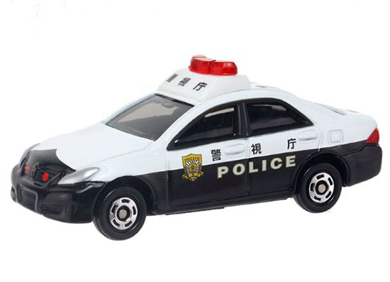 Black-White Kids NO.110 Diecast Toyota Crown Patrol Car Toy