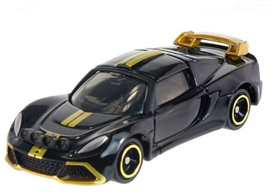 Black 1:59 Scale NO.10 Kids Diecast Lotus Exige R-GT Toy