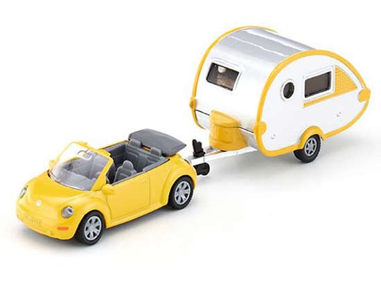 Yellow Kids Mini Scale SIKU 1629 Diecast VW Beetle Toy