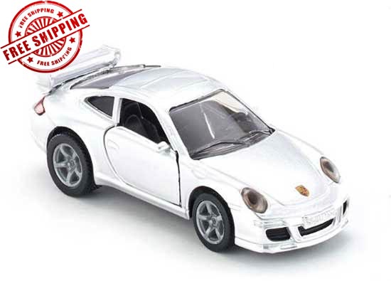 Kids Mini Scale Silver SIKU 1006 Diecast Porsche 911 Toy