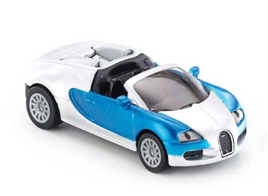 Silver-Blue Kids SIKU 1353 Diecast Bugatti Veyron Toy