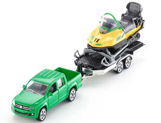 1:55 Green Kids SIKU 2548 Diecast VW Pickup Truck Toy