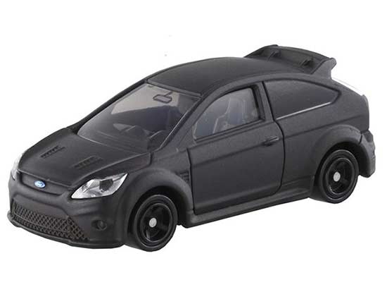 Black 1:62 Kids Tomy Tomica Diecast Ford Focus RS500 Toy