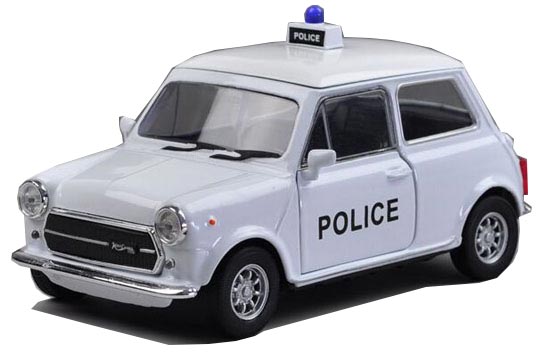 Kids 1:36 Welly Police Diecast Mini Cooper 1300 Toy