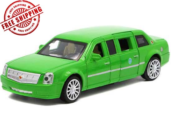 1:32 Scale Red / Blue / Black / Green Diecast Cadillac Car Toy