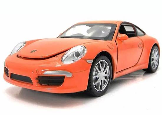 1:32 Kid Blue /Yellow /Orange Diecast Porsche 911 Carrera S Toy