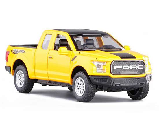 Kids Black / Red / Yellow / White Diecast Ford F-150 Pickup Toy