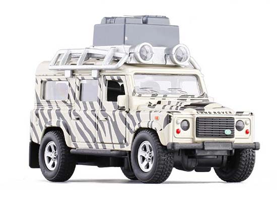 1:32 Scale Kids Camouflage Diecast Land Rover Defender Toy