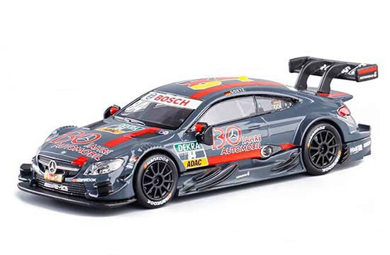 Gray Kids 1:43 Scale Diecast Mercedes-Benz C63 AMG DTM Toy