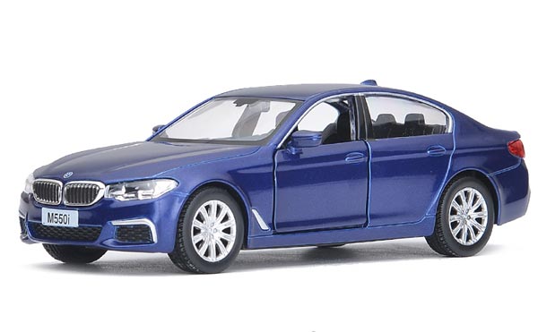 Black /White /Gray / Blue 1:36 Scale Kids Diecast BMW M 550i Toy