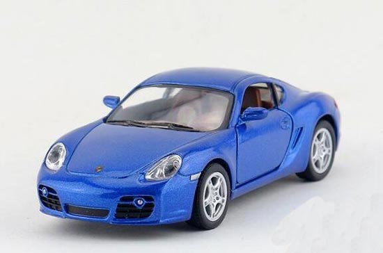 Silver / Red / Black / Blue Kids Diecast Porsche Cayman S Toy