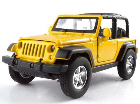 Diecast 1:32 Scale Jeep Wrangler Rubicon Toy