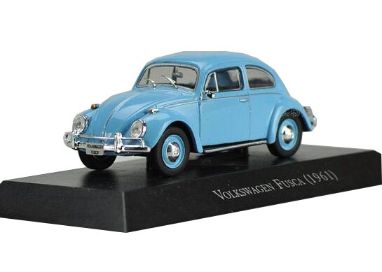 1:43 Scale Blue IXO Diecast Volkswagen Fusca 1961 Model