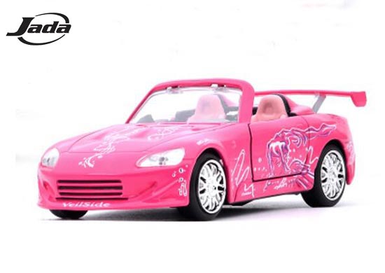 1:32 Scale Pink JADA Diecast Honda S2000 Car Toy
