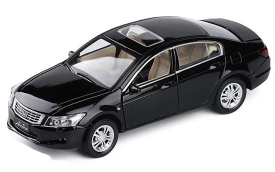 White / Black 1:32 Scale Diecast Honda Accord Car Toy